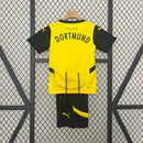 Kit Infantil Borussia Dortmund I 24/25 - Amarelo e preto