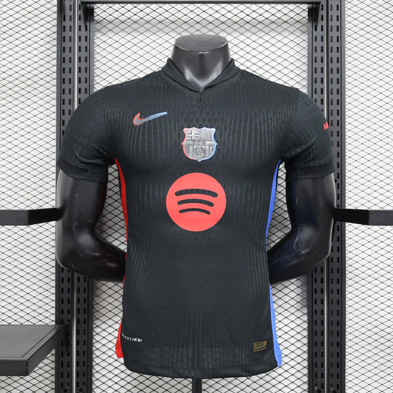 Camisa Barcelona Away 2024/25 Jogador Nike Masculino - Preta