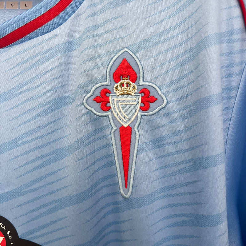 Camisa Celta de Vigo I 25/26 - Torcedor Masculino - Azul
