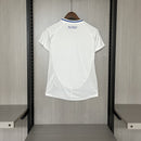 Camisa Cruzeiro II 25/26 - Torcedor Feminina - Branca com detalhes em azul