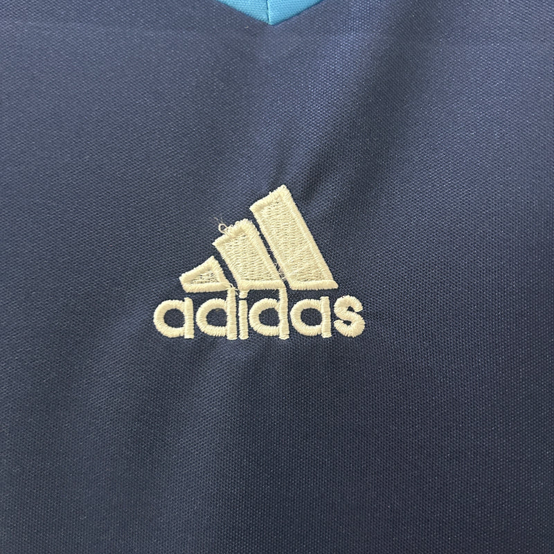 Camisa Retrô Schalke 04 II 2010/11 - Torcedor - Azul escuro