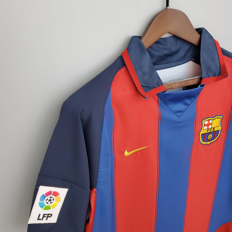 Camisa Retrô FC Barcelona 2003/04 Home