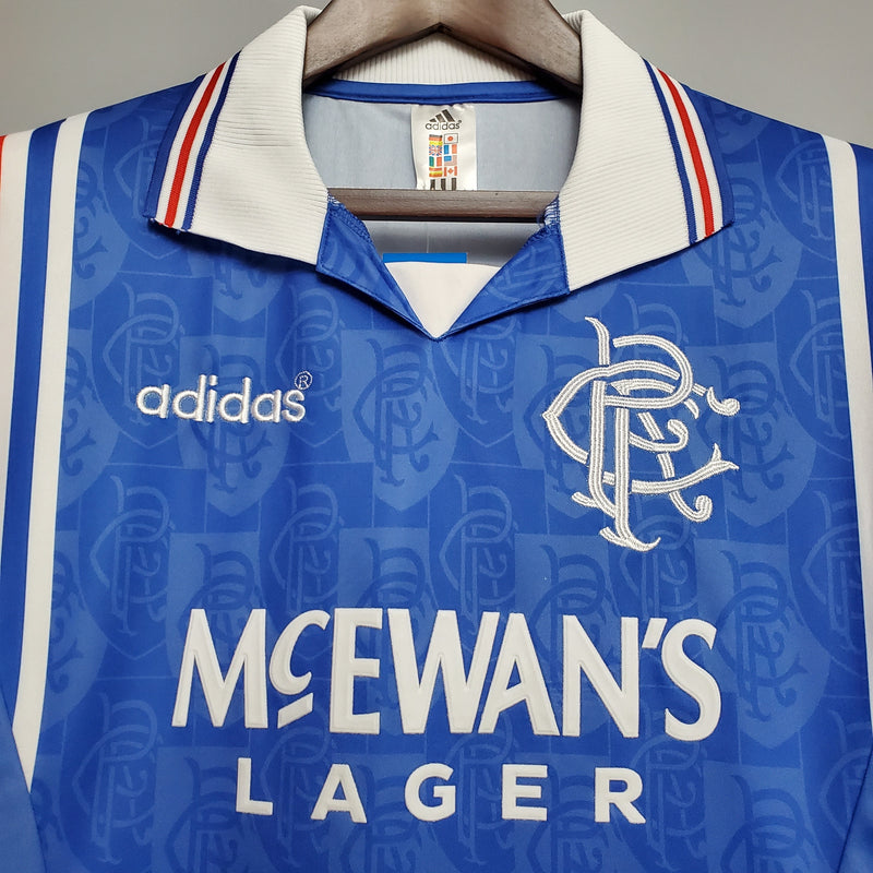 Camisa Retrô Rangers 96/97 - Torcedor - Azul