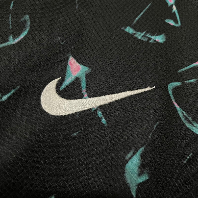 Camisa Seleção Coreia do Sul II 24/25 - Torcedor Masculina - Preta com detalhes em azul e rosa