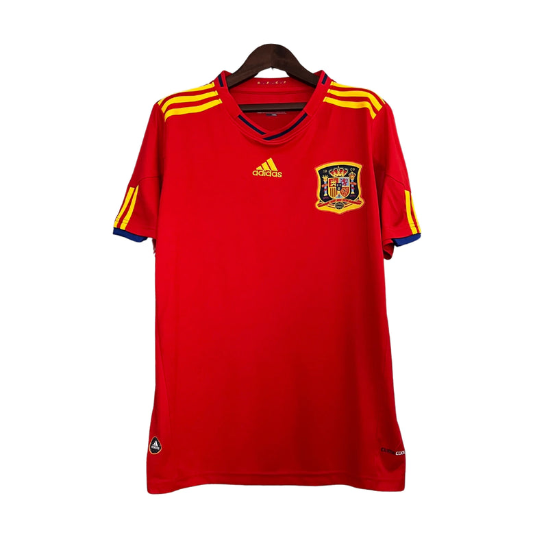 Camisa Retrô Seleção da Espanha 2010 - Vermelha