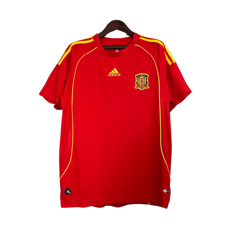 Camisa Retrô Seleção da Espanha 2008 - Vermelha
