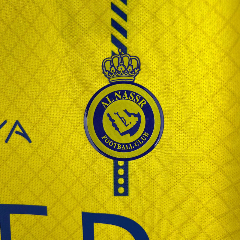 Camisa Al-Nassr I 23/24 - Torcedor Masculina - Amarela
