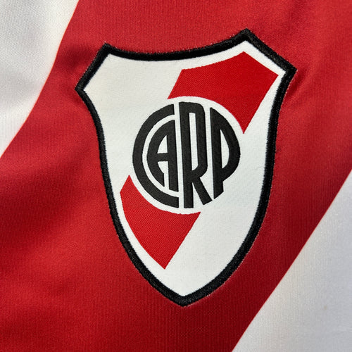 Camisa River Plate I 25/26 - Torcedor Masculina - Branca e vermelha