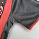 Camisa Retrô AC Milan 2009/2010 - Masculina - Vermelha e preta
