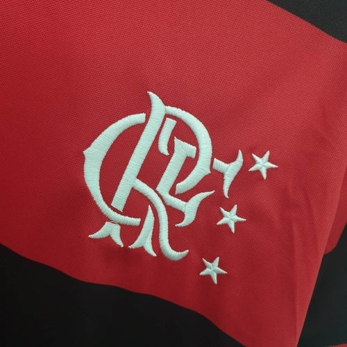 Camisa Flamengo Retrô I 1982 - Torcedor - Vermelha e Preta