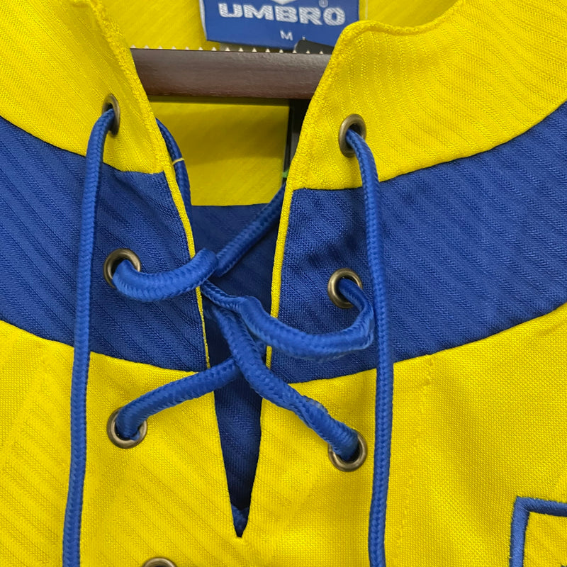 Camisa Retrô Parma Home 1993/94 - Amarelo