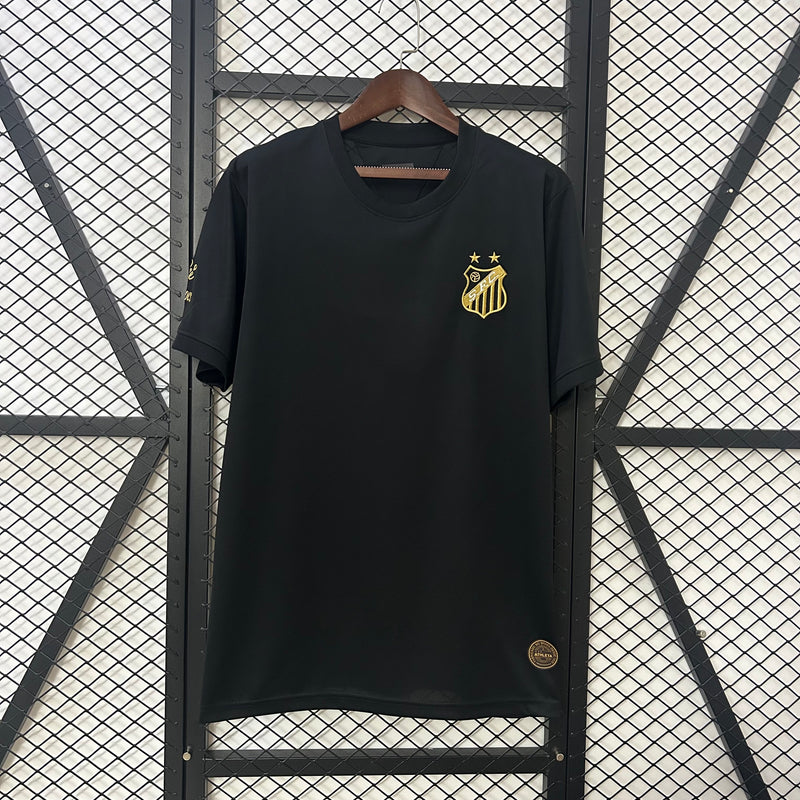 Camisa Santos Edição Especial - Preta 25/26 - Torcedor Masculina