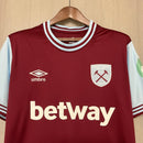 Camisa West Ham United Home 2024/25 - Vinho