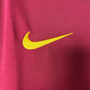 Camisa Roma Retrô Home 14/15 - Torcedor - Vinho com detalhes amarelo