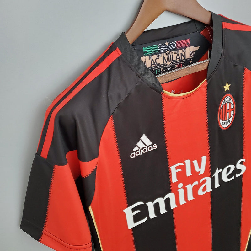 Camisa Retrô AC Milan 2010/11 Home