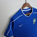 Camisa Retrô Seleção Brasileira 1998/98 Away - Torcedor - Azul