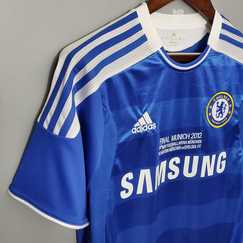 Camisa Retrô Chelsea FC 2012/12 Home Champions League Edition