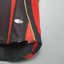 Camisa Retrô Milan 2006/2007 - Masculina - Vermelha e preta