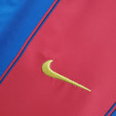 Camisa Barcelona Retrô 2003/2004 Azul e Grená