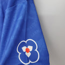 Camisa Retrô Paris Saint-Germain I 1995/96 - Torcedor Masculina -  azul e vermelha