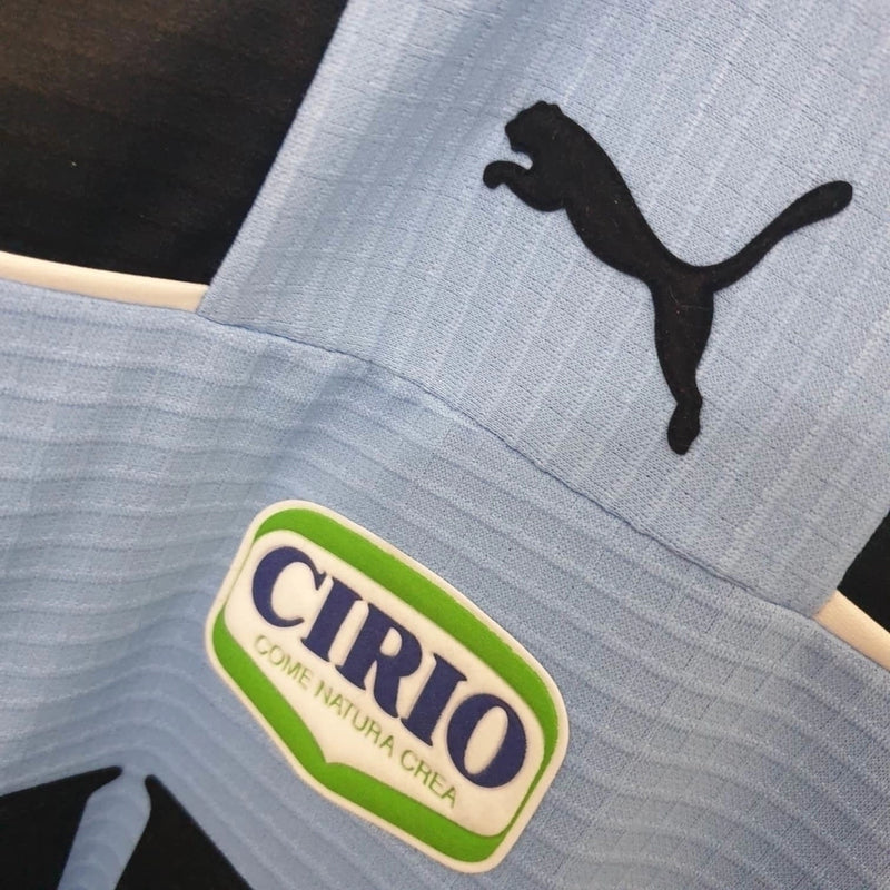 Camisa Retrô Lazio I 1999/2000 - Masculina - Azul e preta
