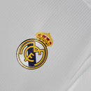 Camisa Retrô Real Madrid I 15/16 - Masculina - Branca com detalhes em cinza