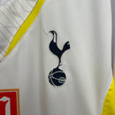 Camisa Tottenham I Retrô 2009/10 - Masculina - Branca com detalhes em amarelo