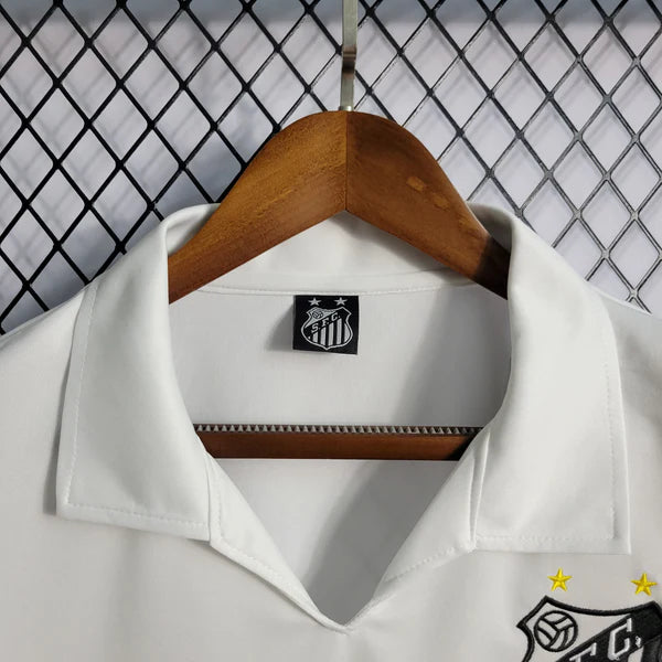 Camisa Santos Titular 1970 Branca- Retrô