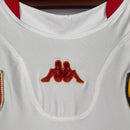 Camisa Roma retrô Away 01/02 - Torcedor - Branca