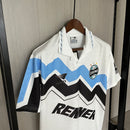 Retro Grêmio 1995/96 Away - Branco com detalhes azul e preto