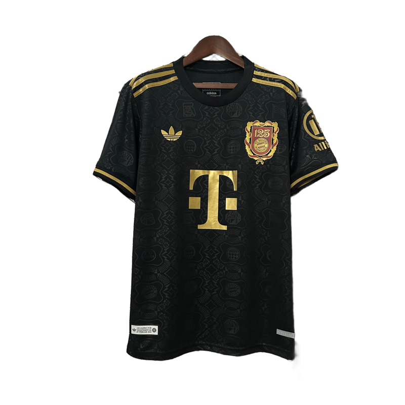 Camisa Bayern de Munique Edição 125 anos - Torcedor Masculino - Preto