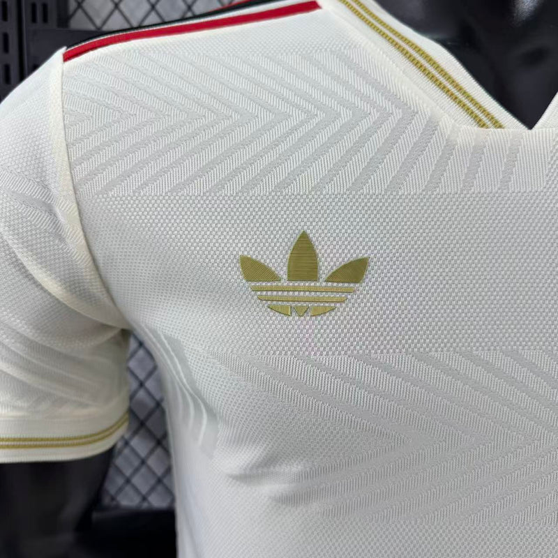 Camisa Flamengo Third 25/26 - Versão Jogador Masculina - Branco e Dourado