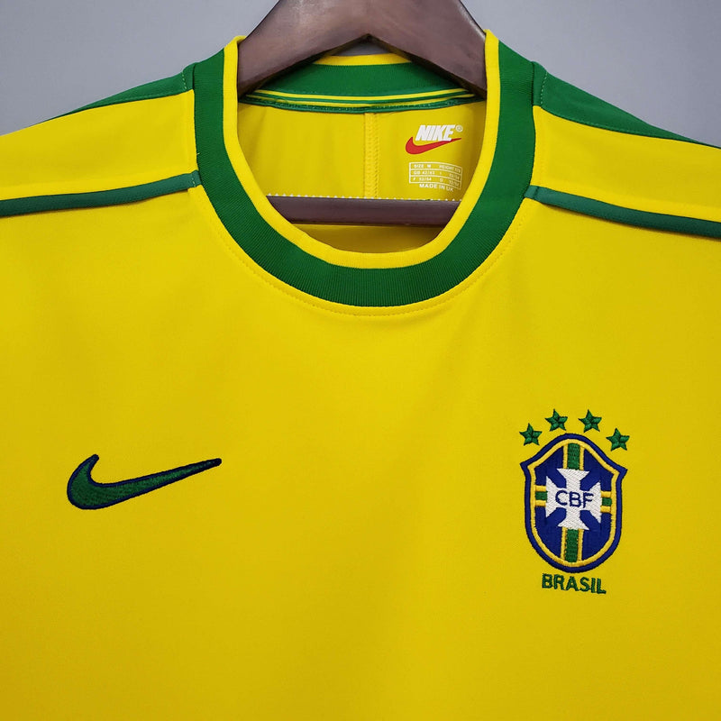 Camisa Retrô Seleção Brasil 1997/98 Home