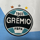 Retro Grêmio 1995/96 Away - Branco com detalhes azul e preto