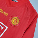 Camisa Retrô Manchester United Home 2007/08 Champions League Edition