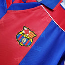 Camisa Barcelona Retrô 1992/1995 Azul e Vermelha