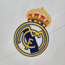 Camisa Retrô Real Madrid I 17/18 - Masculina - Branca com detalhes em azul