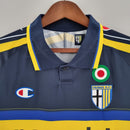 Camisa Retrô Parma Third 1999/2000 - Azul e amarelo