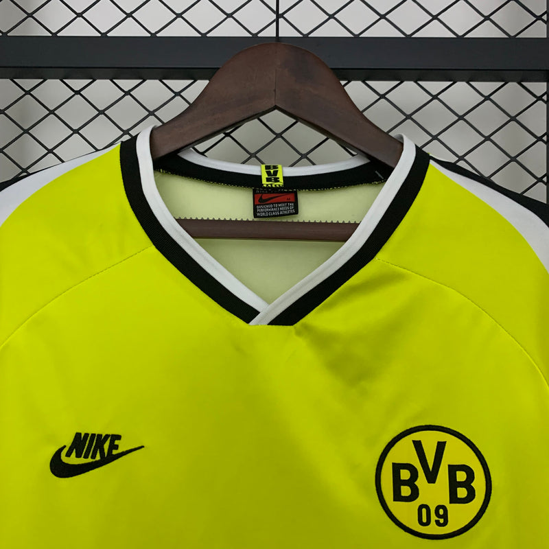 Camisa Retrô Borussia Dortmund 1995/96 Home - Amarela