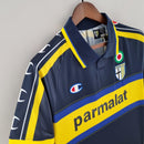 Camisa Retrô Parma Third 1999/2000 - Azul e amarelo