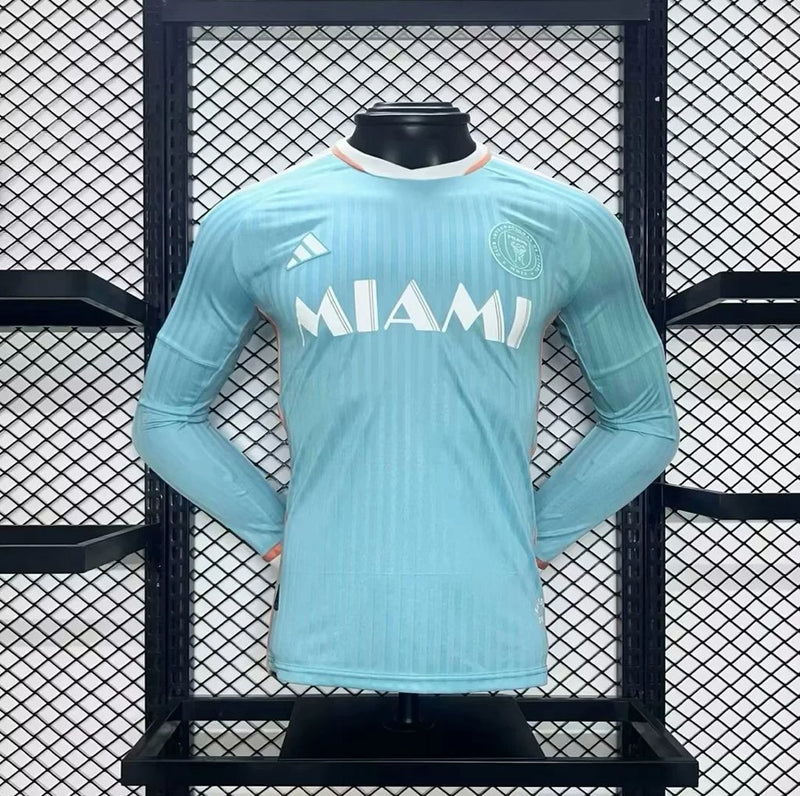 Camisa Inter Miami 2024/25 Away - Manga Longa