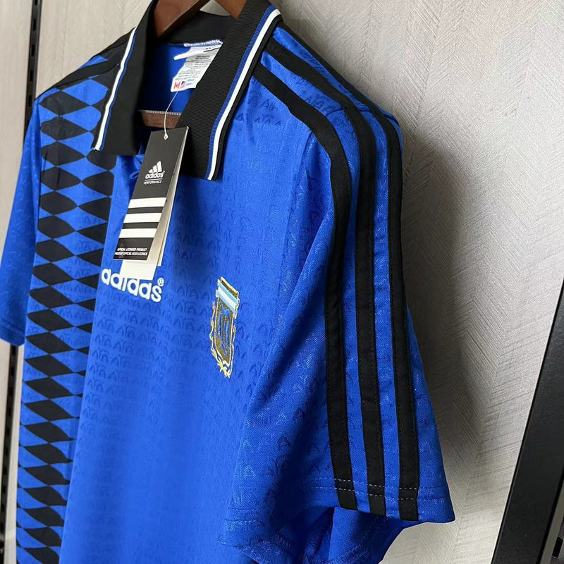 Camisa Seleção da Argentina II 1994 - Azul- Retrô