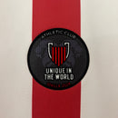Camisa Athletic Bilbao Retrô - Vermelha e Branca - Torcedor