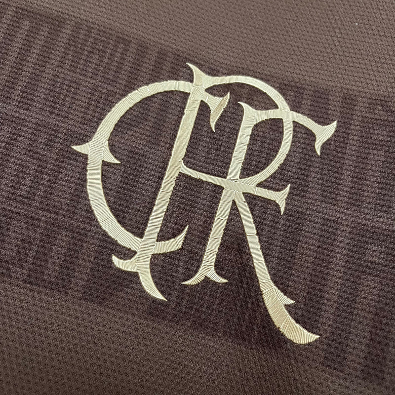 Camisa Flamengo identidade 24/25 -Torcedor Masculina - Marrom