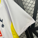 Camisa Tottenham I Retrô 2009/10 - Masculina - Branca com detalhes em amarelo