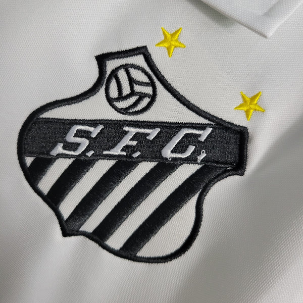 Camisa Santos Titular 1970 Branca- Retrô