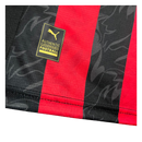 Nova camisa AC Milan titular da temporada 2025/26, lançamento oficial da Puma para a Serie A italiana.