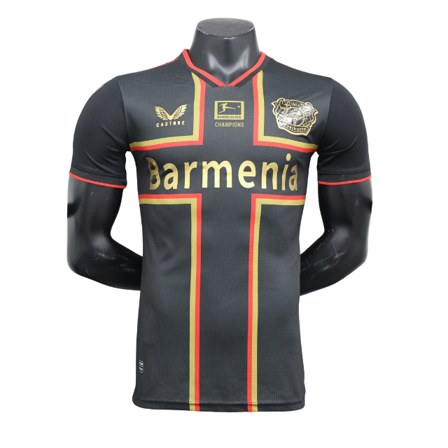 Camisa Bayern Leverkusen 2024/25 Bundesliga Champions - Versão torcedor
