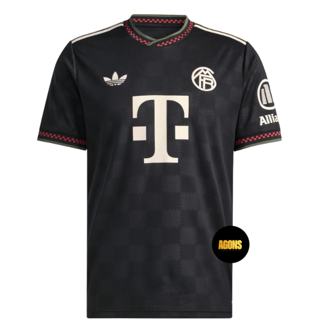 Camisa Bayern de Munique Third 25/26 Torcedor Masculino - Preto