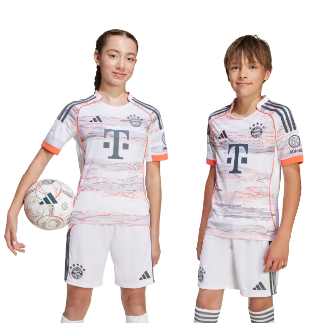 Kit Infantil Bayern de Munique II 25/26 - Creme
